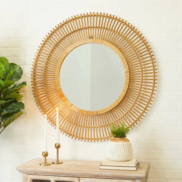 Amesbury Metal Flat Wall Mirror